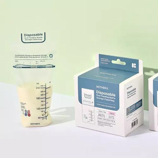 【MOTHER-K】溫感拋棄式奶瓶袋25入/50入