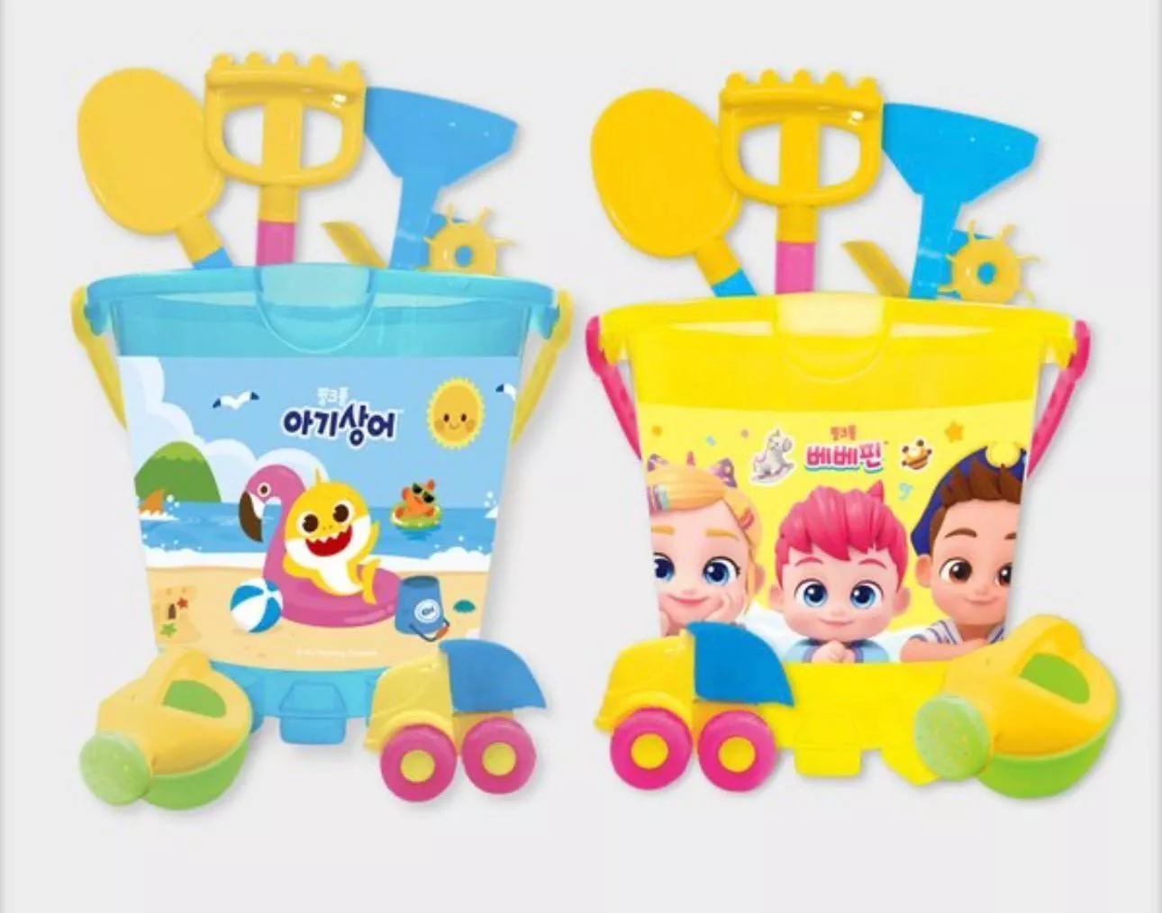 貝貝彬/鯊魚寶寶兒童沙灘玩樂9件組