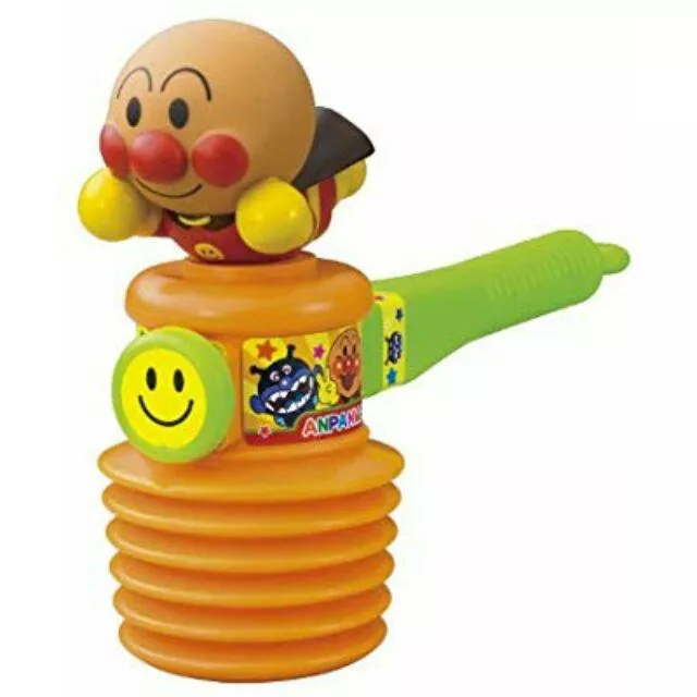 日本麵包超人寶寶敲敲玩具｜感覺統合練習｜安全音效槌｜小肌肉協調訓練推薦
