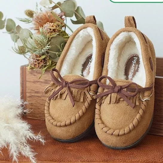 Minnetonka寶寶流蘇莫卡辛鞋｜柔軟舒適｜輕巧橡膠底｜日本品質｜女寶造型鞋推薦