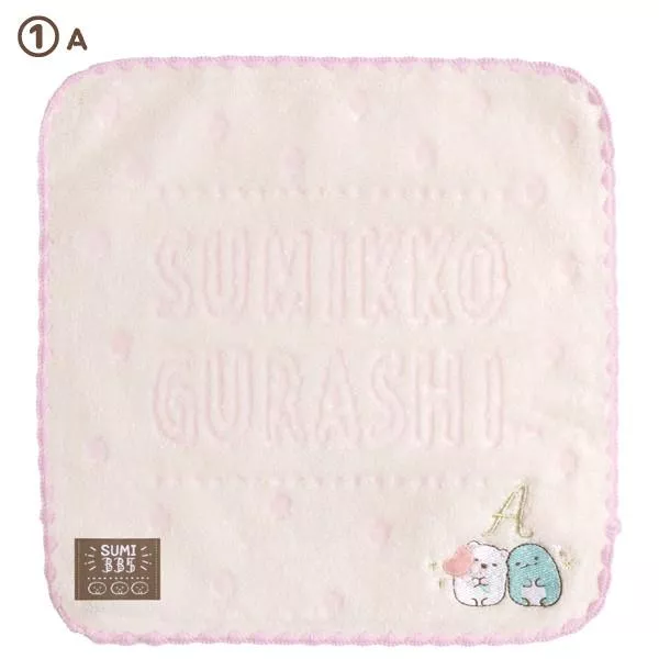 【日本製｜角落生物小方巾】純棉吸水厚實款｜21×21cm｜寶寶擦汗巾｜幼兒手帕｜兒童隨身巾｜正版授權