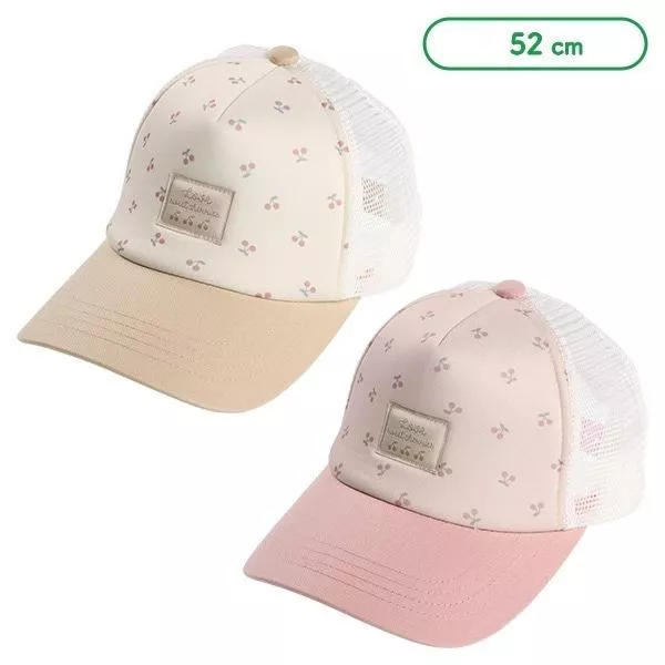 【日本直送】女孩兒必備！可愛百搭兒童網帽｜夏季遮陽｜適合2-4歲｜頭圍52cm｜日系童帽｜公主風遮陽帽