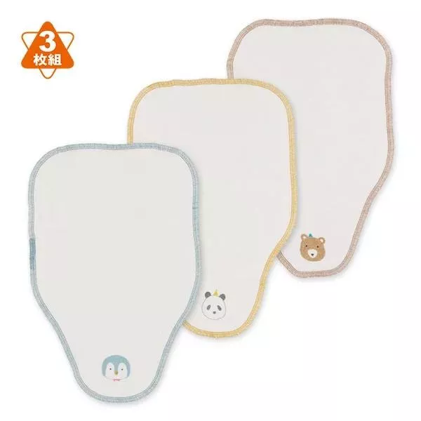 日本 寶寶汗巾 背後吸汗