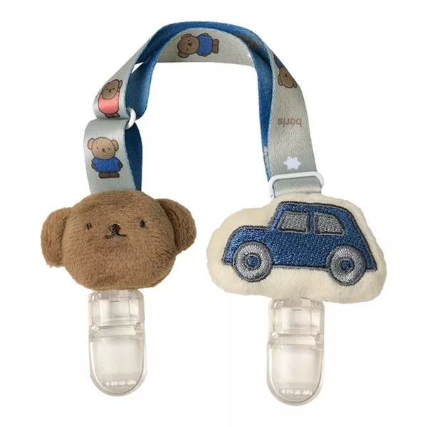 日本 MIFFY Boris 奶嘴夾 固齒器夾 玩具夾 奶嘴鍊  玩具鍊 波波 米飛兔