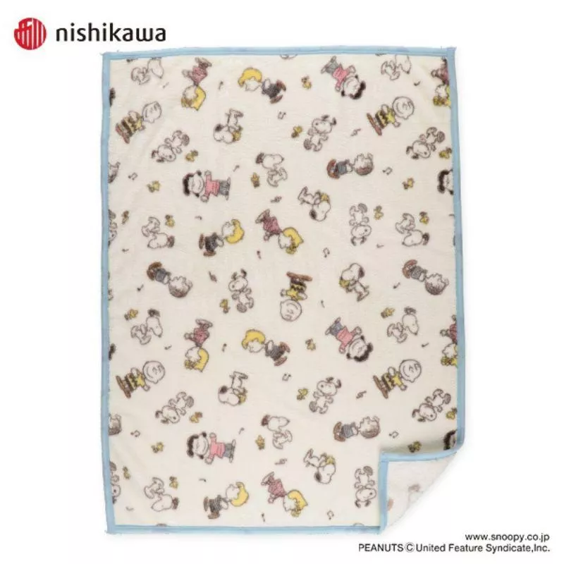 新款到 日本百年西川 柔軟舒服毯 推車毯  車內毯 冷氣毯 沙發毯 寶寶毯