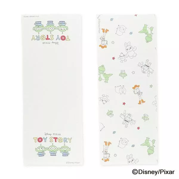 【日本正版】三眼怪 紗布巾 2入組｜純棉｜大尺寸好擦｜寶寶洗澡巾｜育兒必備｜吸水快乾 玩具總動員