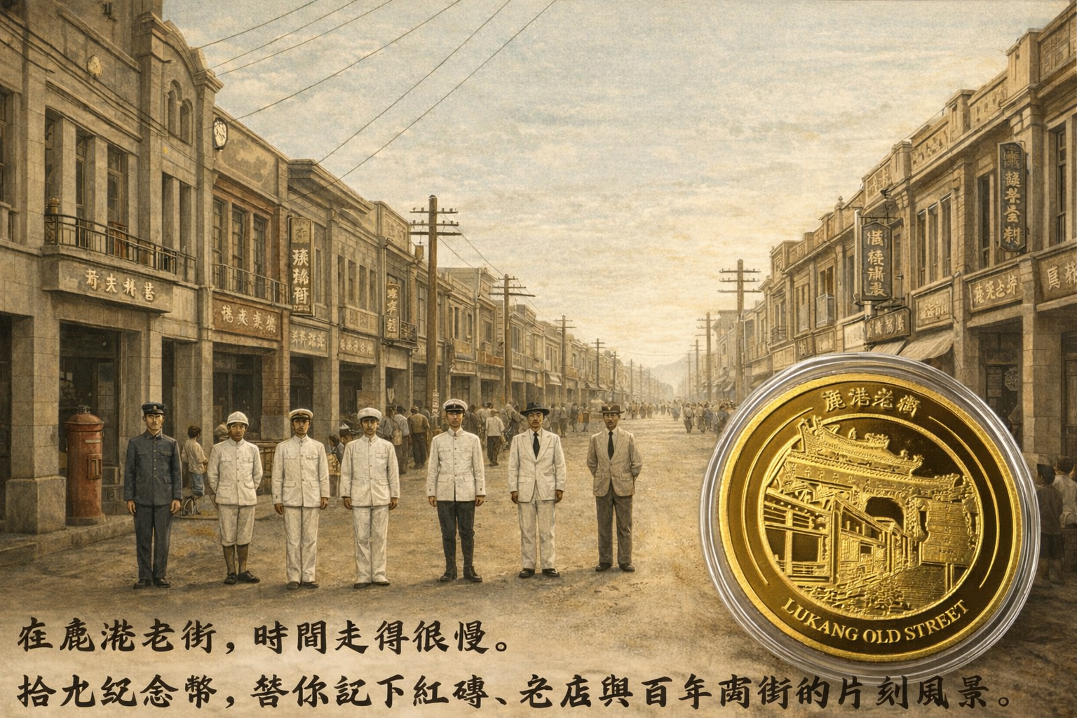 鹿港老街・百年商街的時光記憶 ｜Lukang Old Street ·A Century of Trade and Time