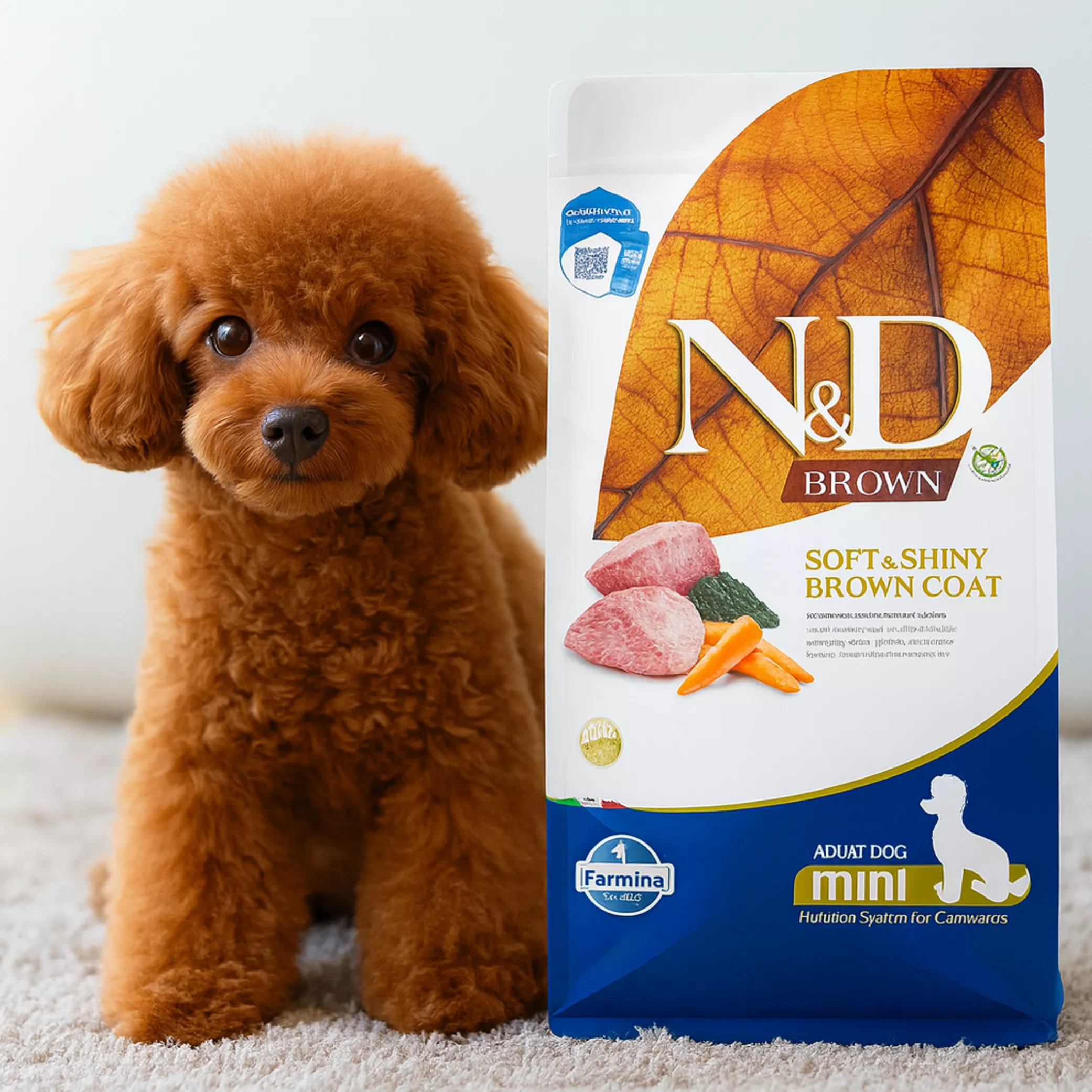法米納天然亮毛無穀系列-羊肉胡蘿蔔