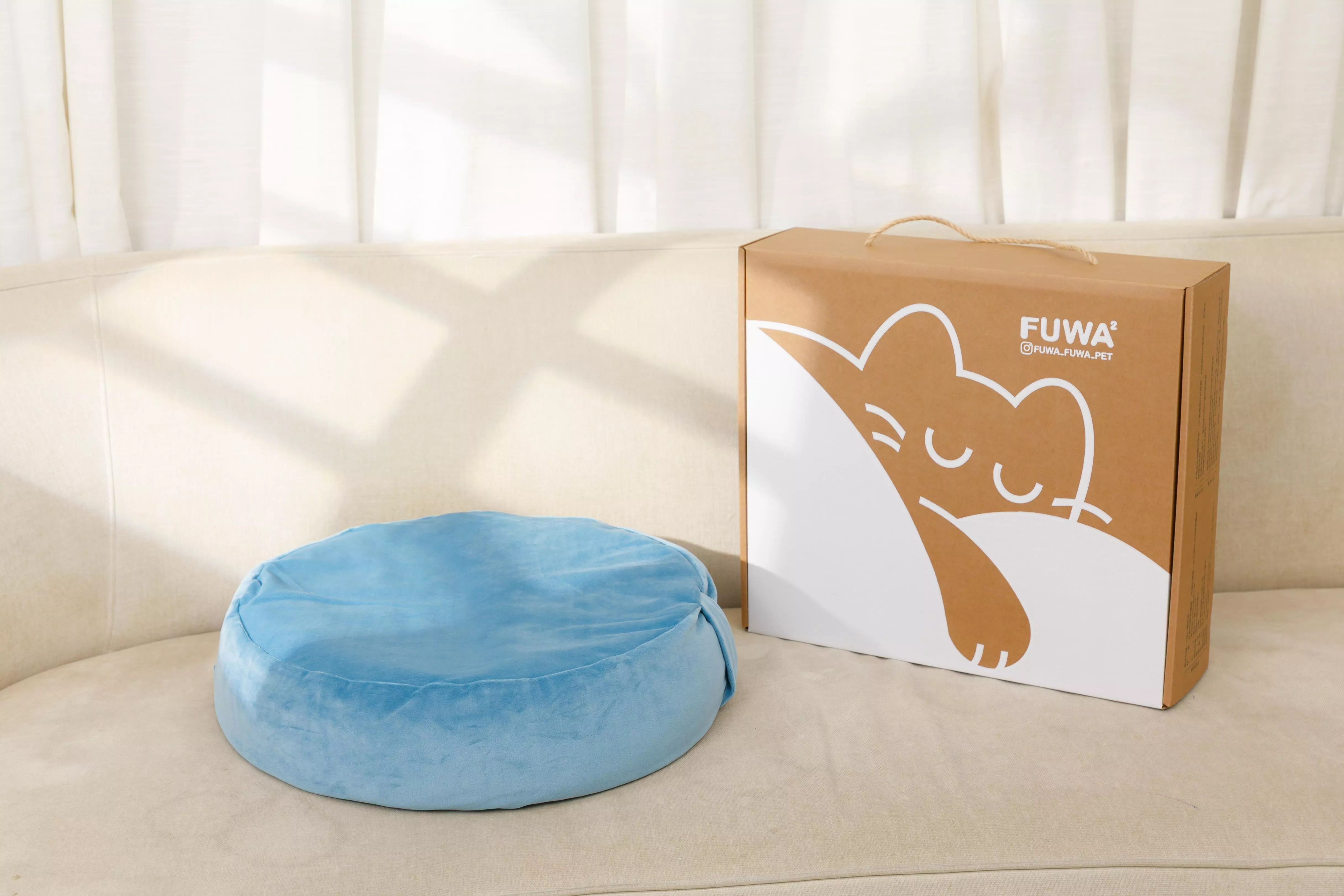 Fuwa²寵物紓壓懶骨頭-沉穩青