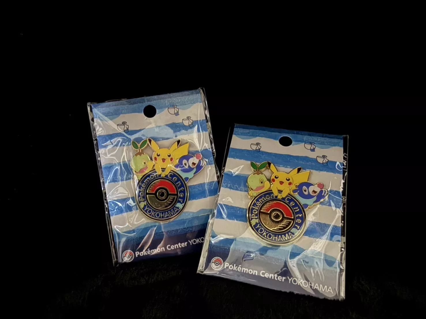 寶可夢橫濱中心限定 LOGO徽章 【已絕版】
