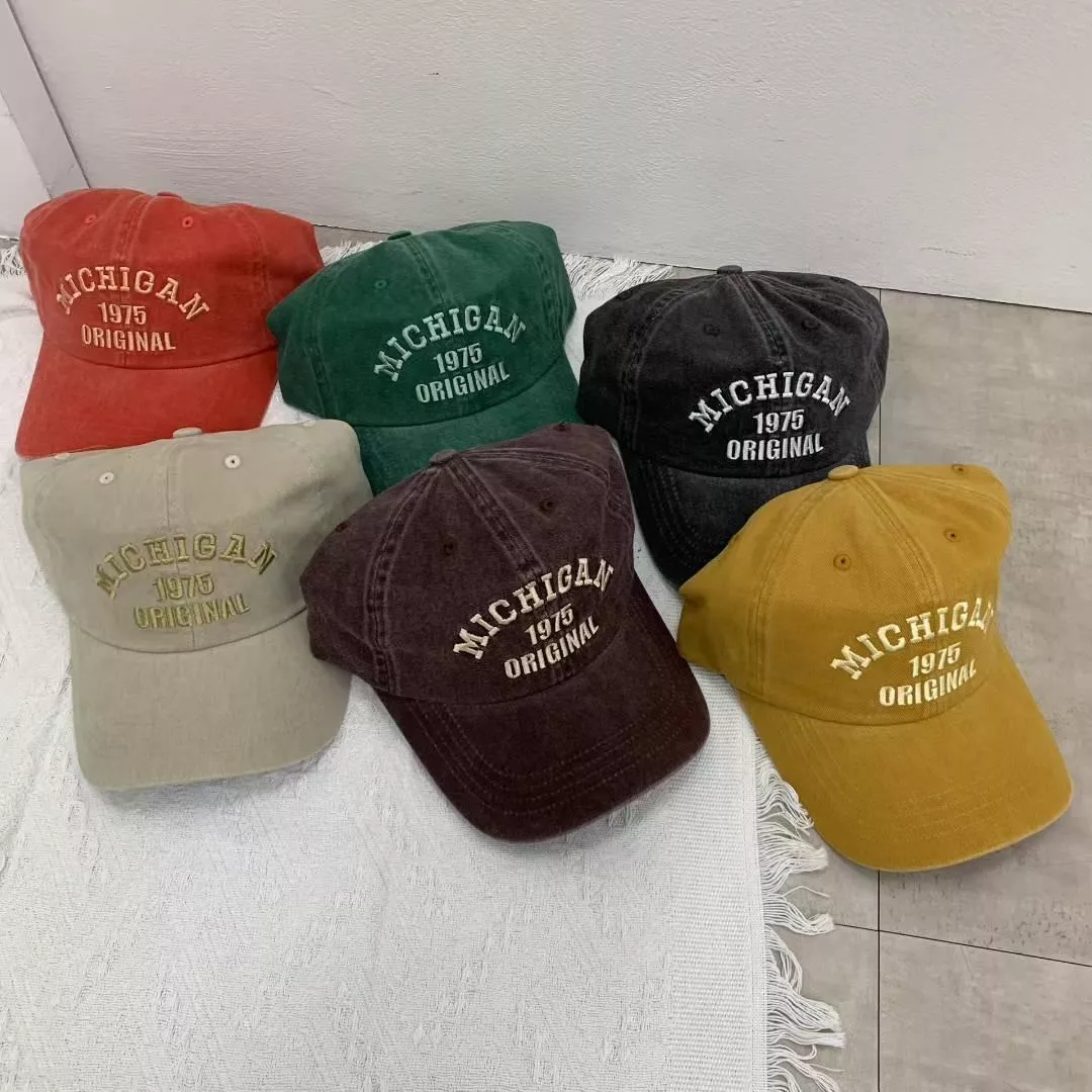 MICHIGAN 1975 復古字母老帽