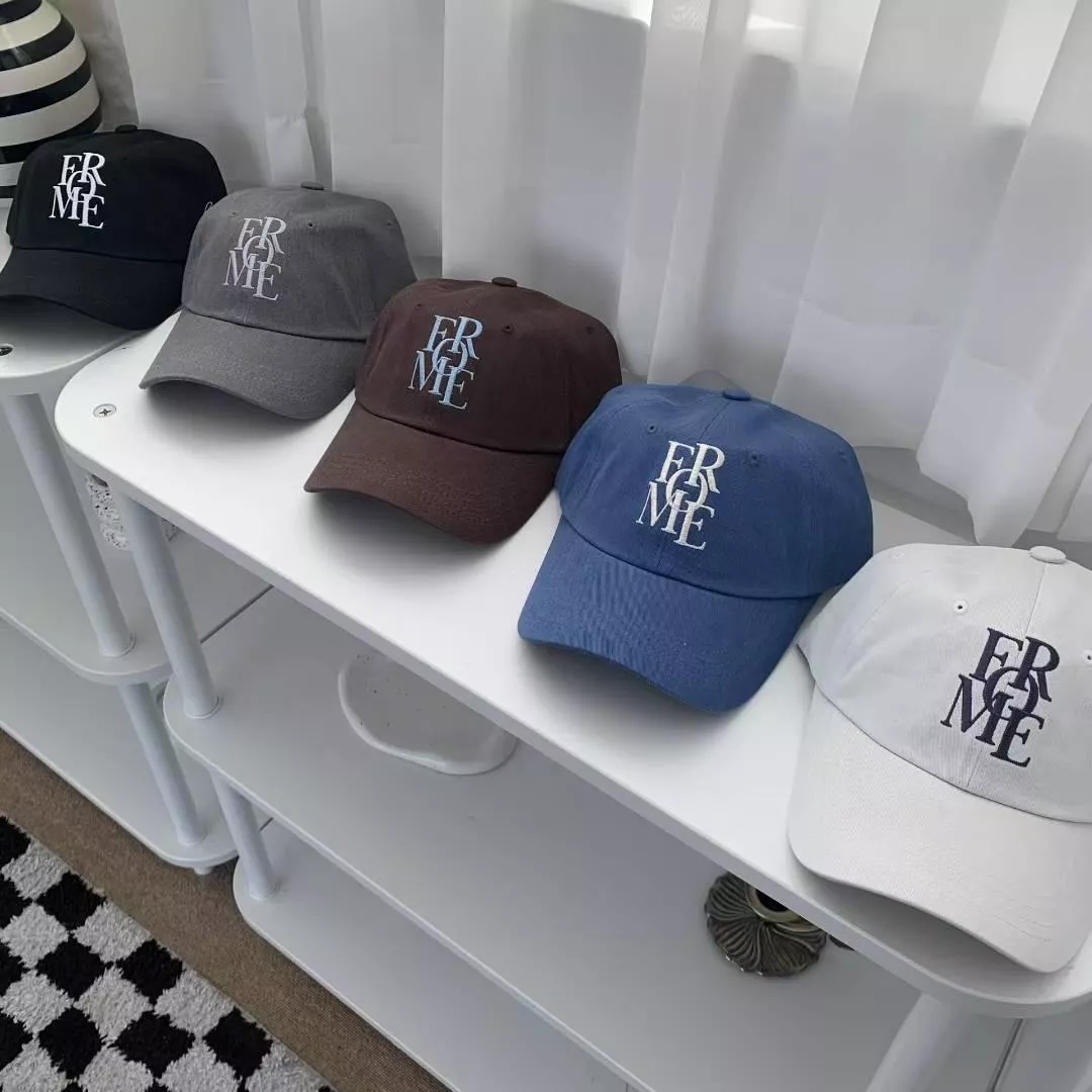 🧢【FR ME 立體字母刺繡帽】