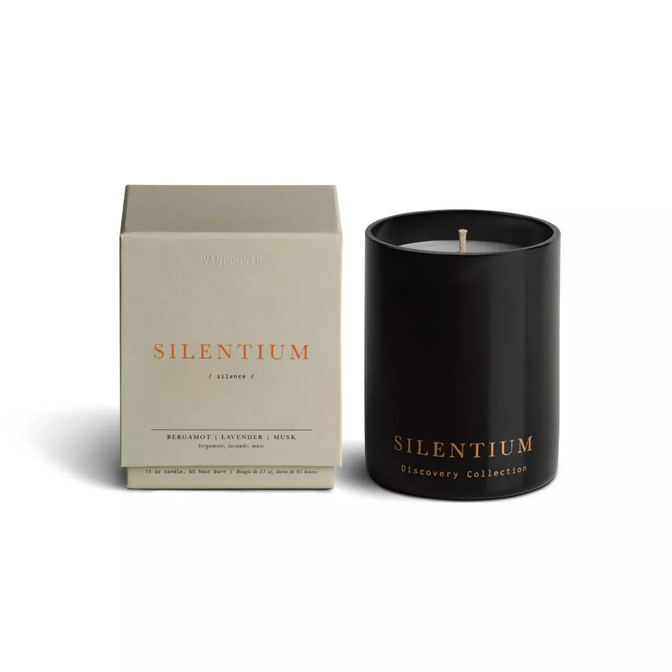 VANCOUVER CANDLE CO 天然大豆香氛蠟燭 - SILENTIUM (SILENCE) 10oz/283g