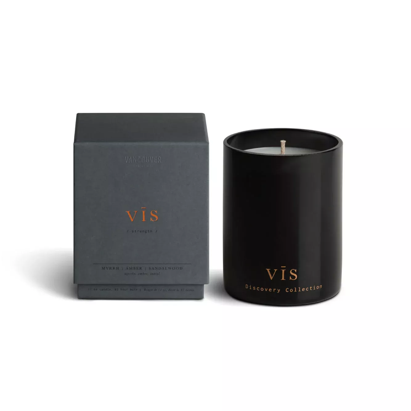 VANCOUVER CANDLE CO 天然大豆香氛蠟燭 - VIS (STRENGTH) 10oz/283g