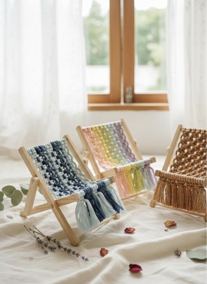 【教學】夏日的沙灘椅手機架 桌面的儀式感從這裡開始