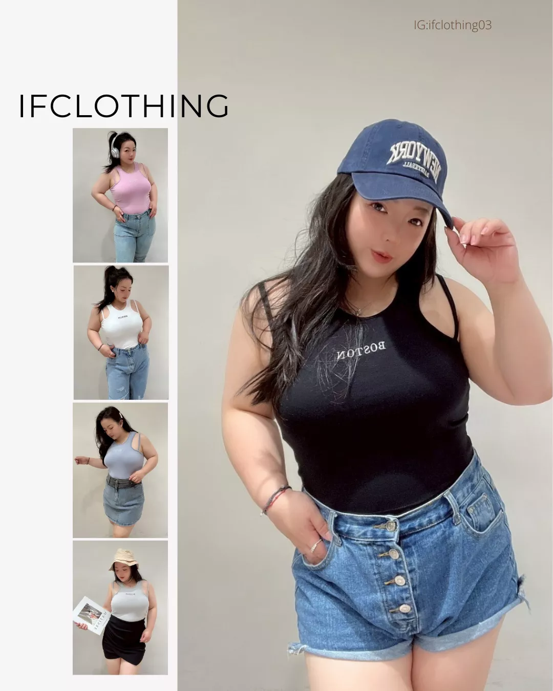 大尺碼背心🔥刺繡挖肩胸墊背心