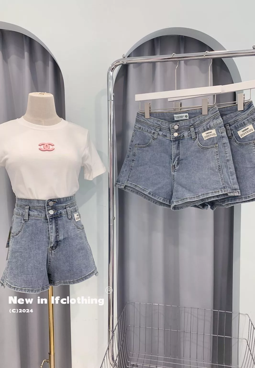 熱銷短褲🔥［S-XL］布標雙釦高腰短褲