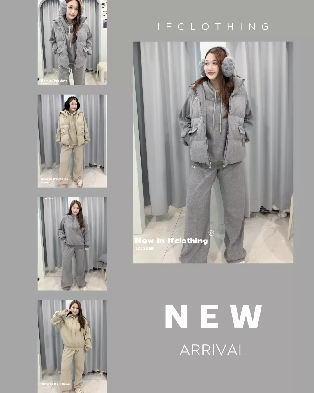 暖暖秋冬🔥高CP三件套裝set