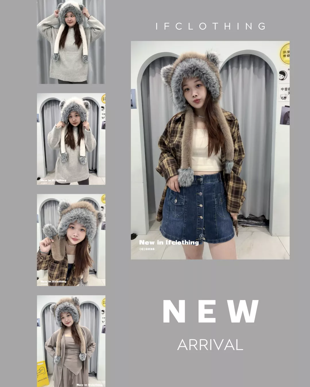 暖暖秋冬🔥高質感絨毛帽