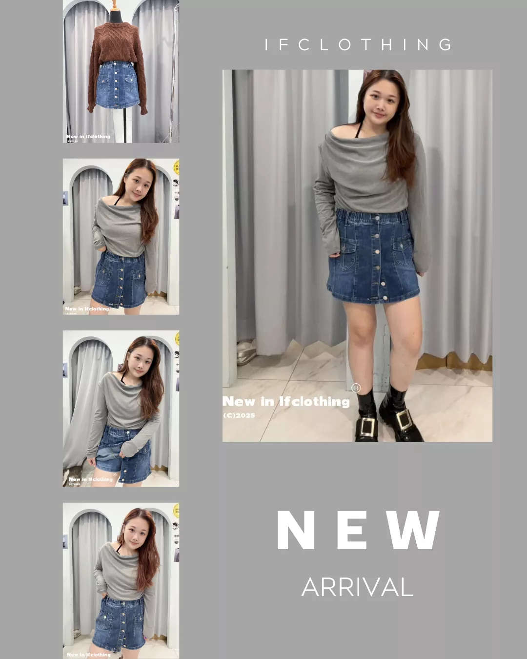 熱銷短裙🔥［S-XL］排釦高彈力褲裙