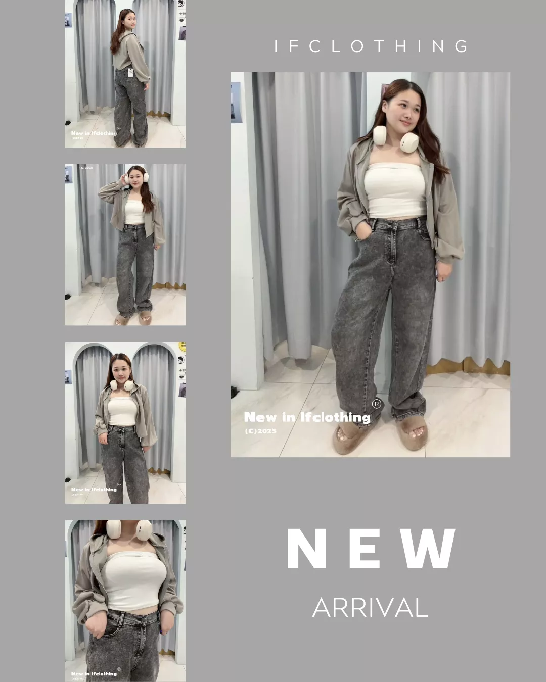 熱銷長褲🔥微彎刀牛仔寬褲