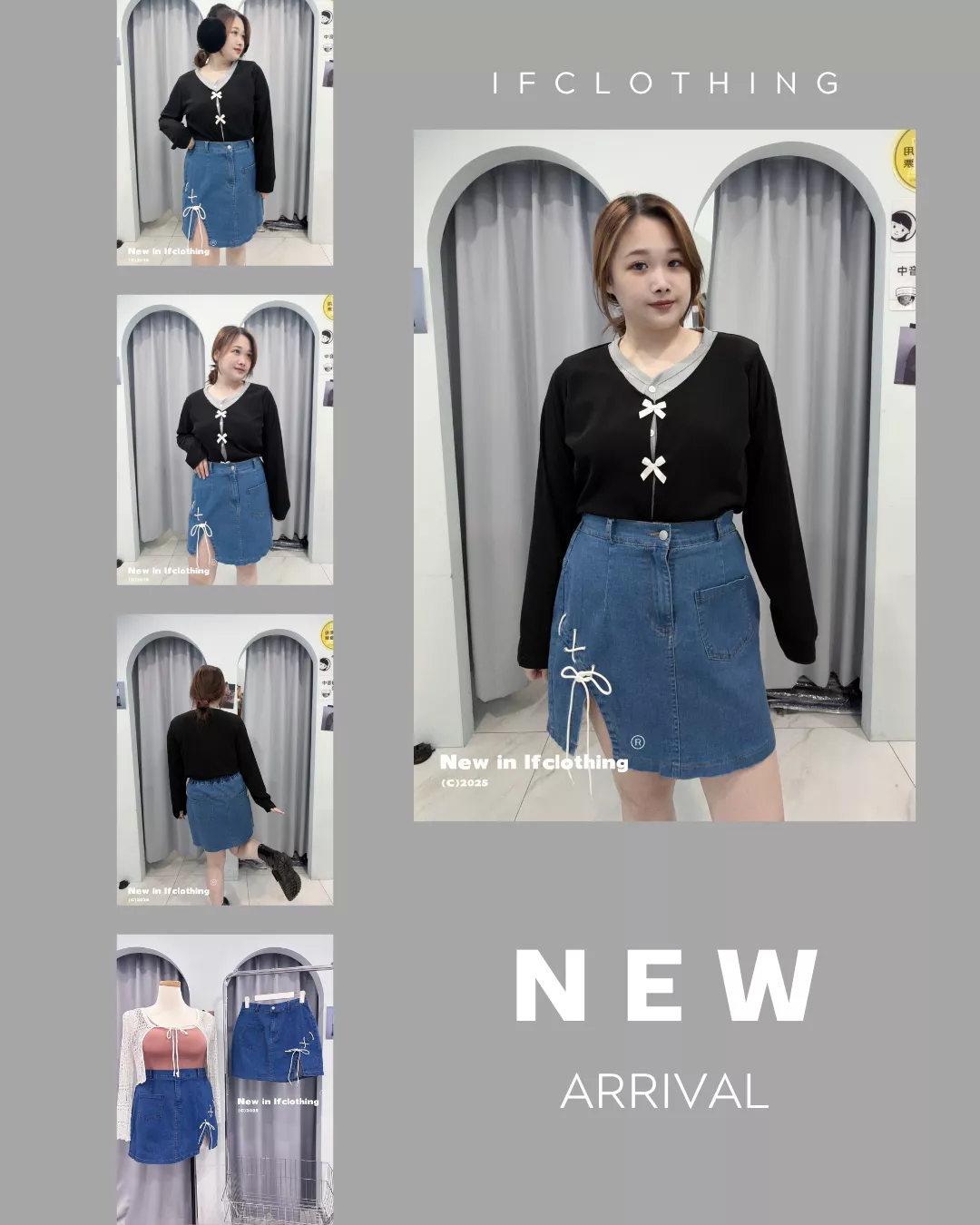 熱銷褲裙🔥綁繩牛仔褲裙