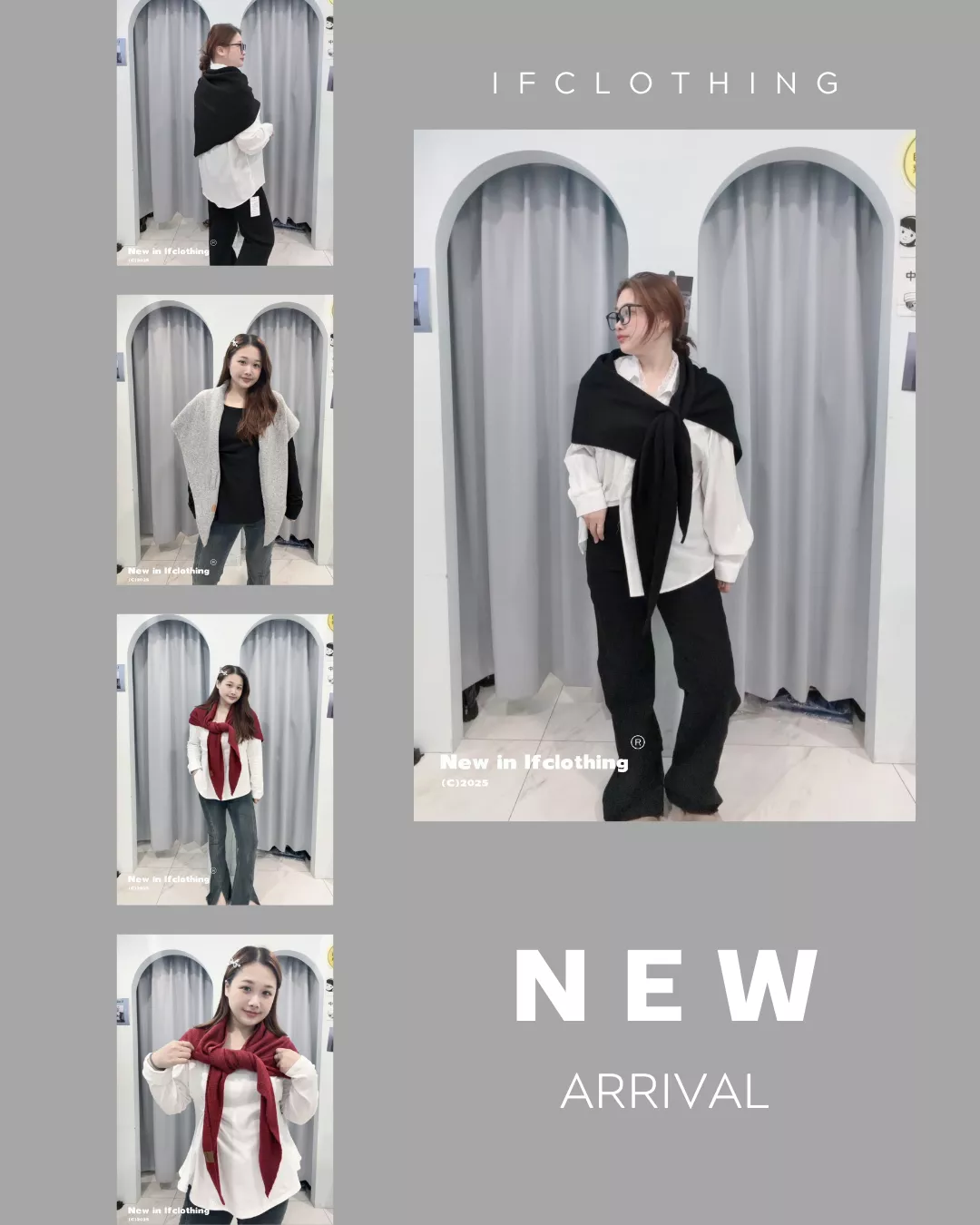 百搭配件🔥質感針織披肩