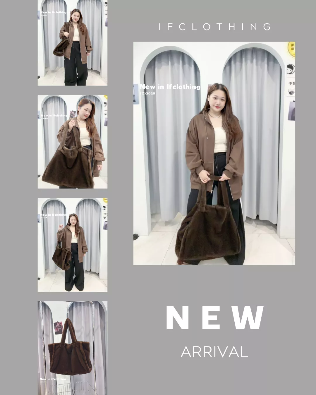 熱銷包包🔥超大容量絨毛肩背包