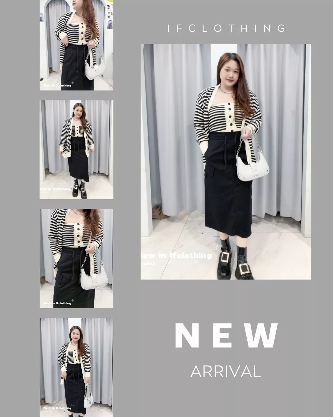 熱銷長裙🔥彈力工裝長裙