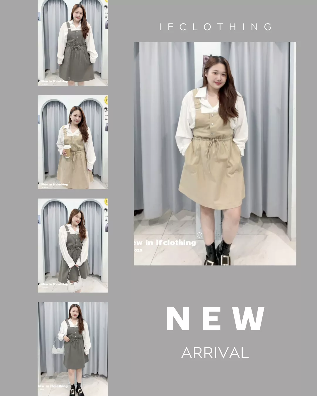 熱銷吊帶🔥抽繩洗水吊帶裙