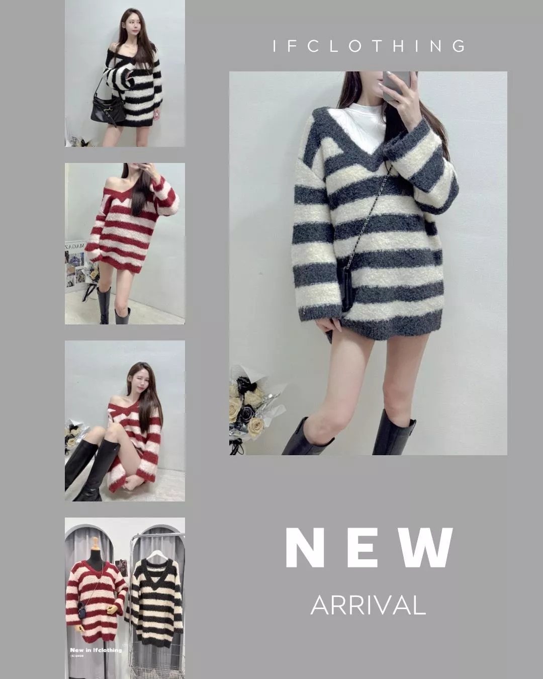 大尺碼上衣🔥軟綿綿V領長版針織