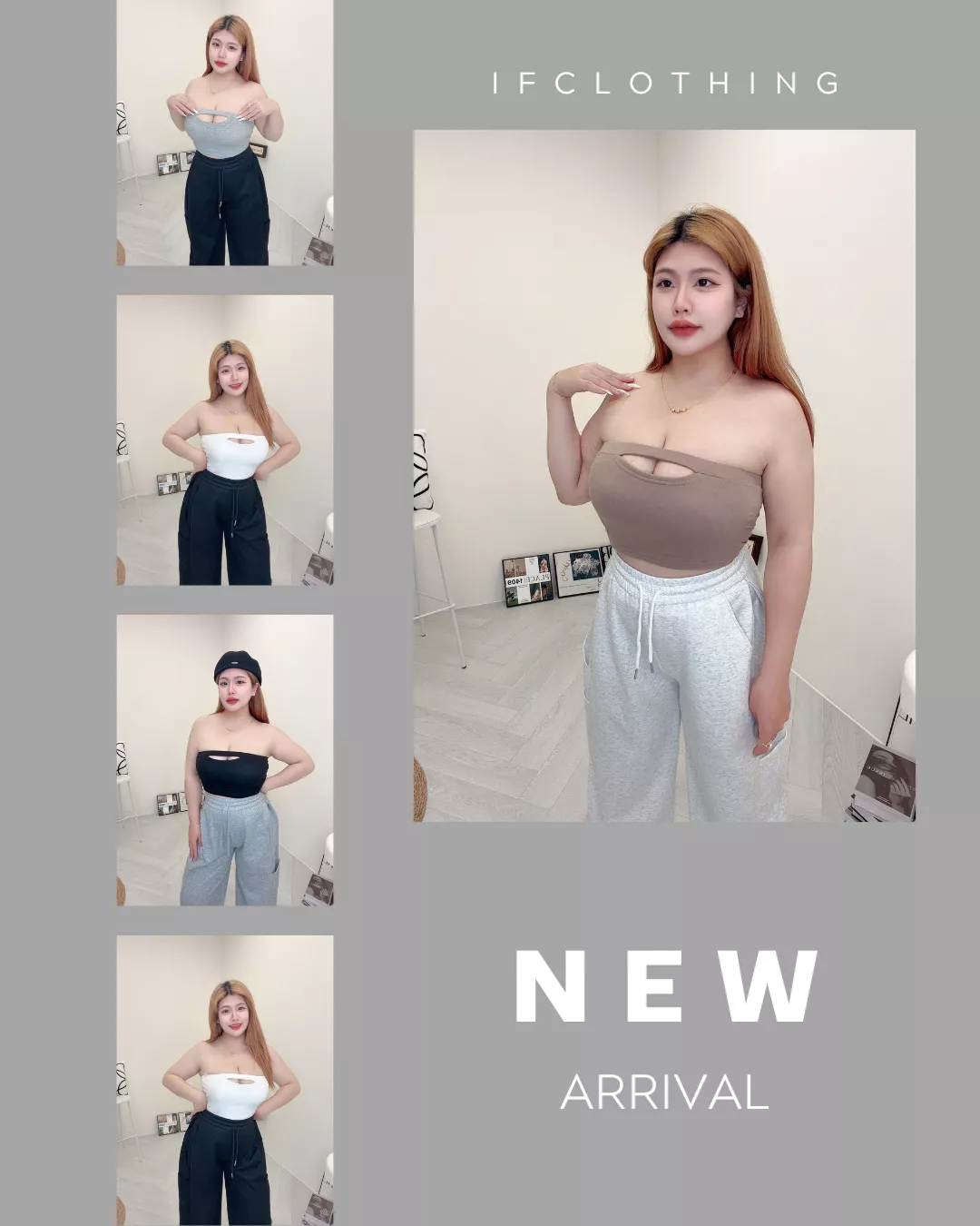 大尺碼背心🔥性感挖胸罩杯平口背心