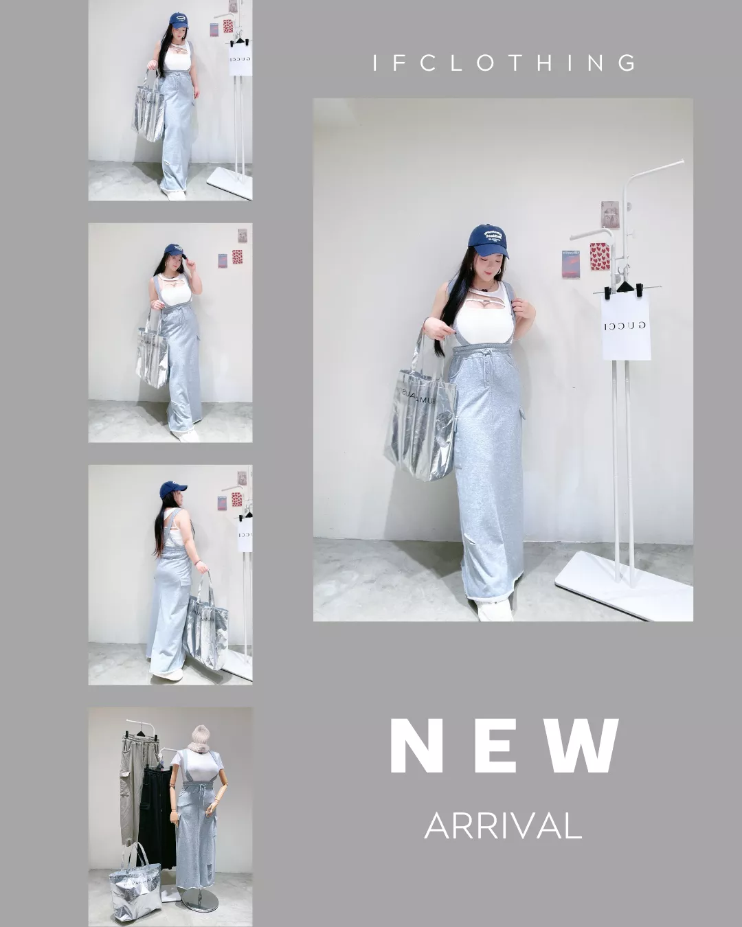 大尺碼吊帶裙🔥質感工裝吊帶裙