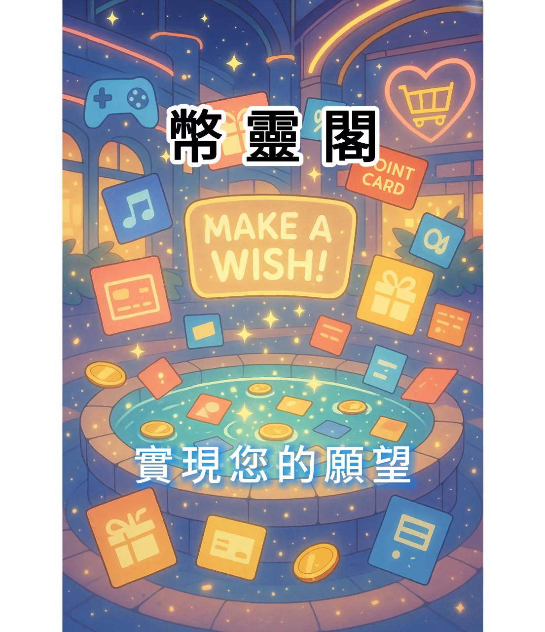 許願池-聽說啥都賣