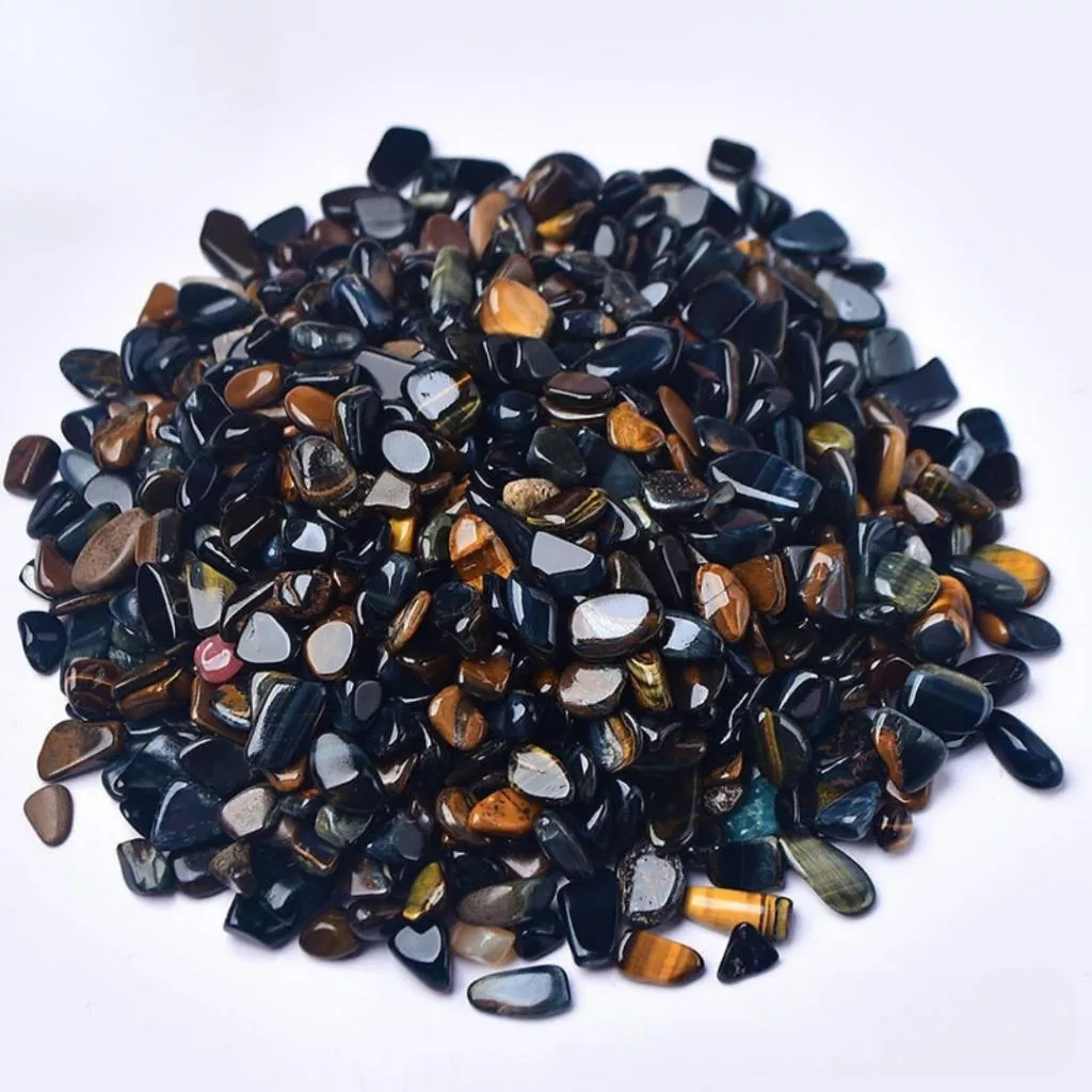 藍虎眼碎石 100g 水晶碎石 碎石消磁【SP0140】 藍虎眼碎石 100g 水晶碎石 碎石消磁【SP0140】