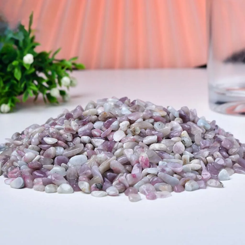 梅花碧璽碎石 100g 水晶碎石 碎石消磁【SP0140】