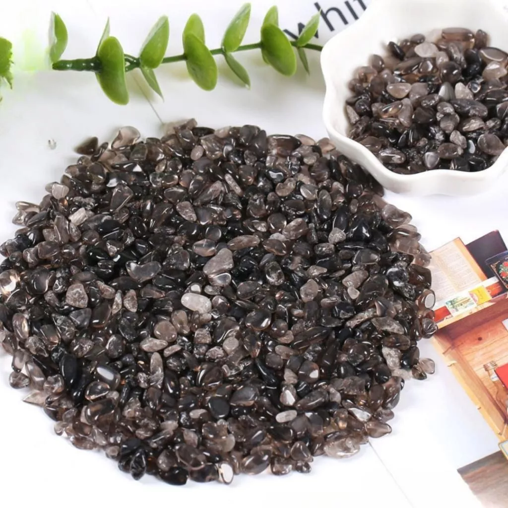 茶水晶碎石 100g 水晶碎石 碎石消磁【SP0140】 茶水晶碎石 100g 水晶碎石 碎石消磁【SP0140】