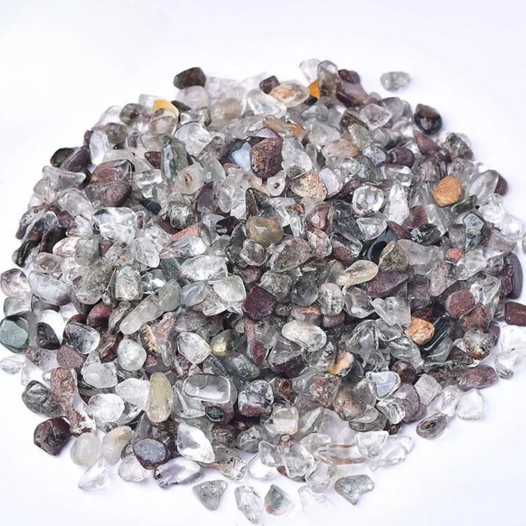 綠幽靈碎石 100g 水晶碎石 碎石消磁【SP0140】