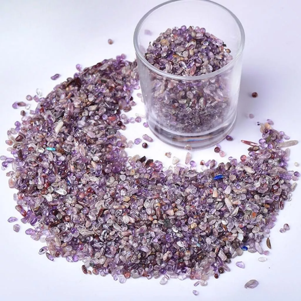 紫幽靈碎石 100g 水晶碎石 碎石消磁【SP0140】 紫幽靈碎石 100g 水晶碎石 碎石消磁【SP0140】