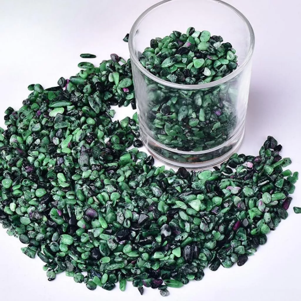 紅綠寶碎石 100g 水晶碎石 碎石消磁【SP0140】