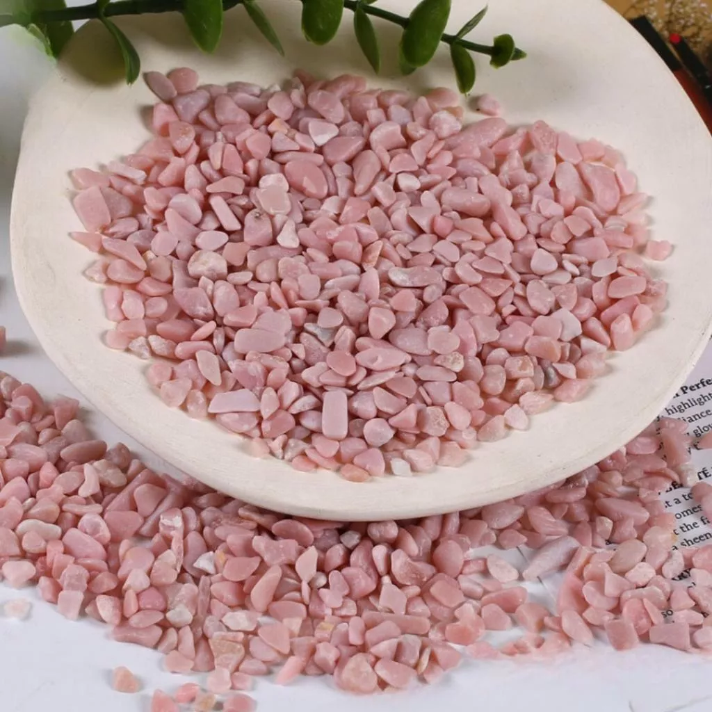 粉紅澳寶碎石 100g 水晶碎石 碎石消磁【SP0140】 粉紅澳寶碎石 100g 水晶碎石 碎石消磁【SP0140】