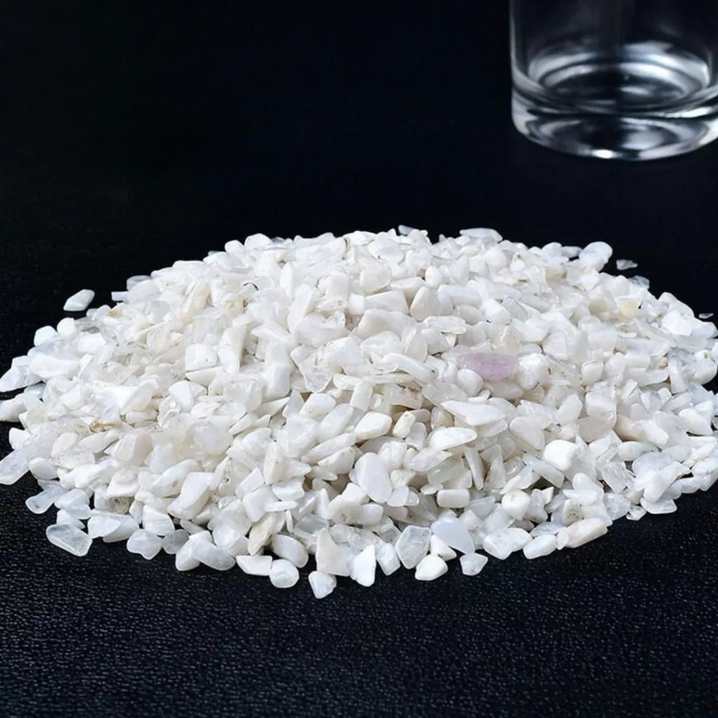 白月光碎石 100g 水晶碎石 碎石消磁【SP0140】