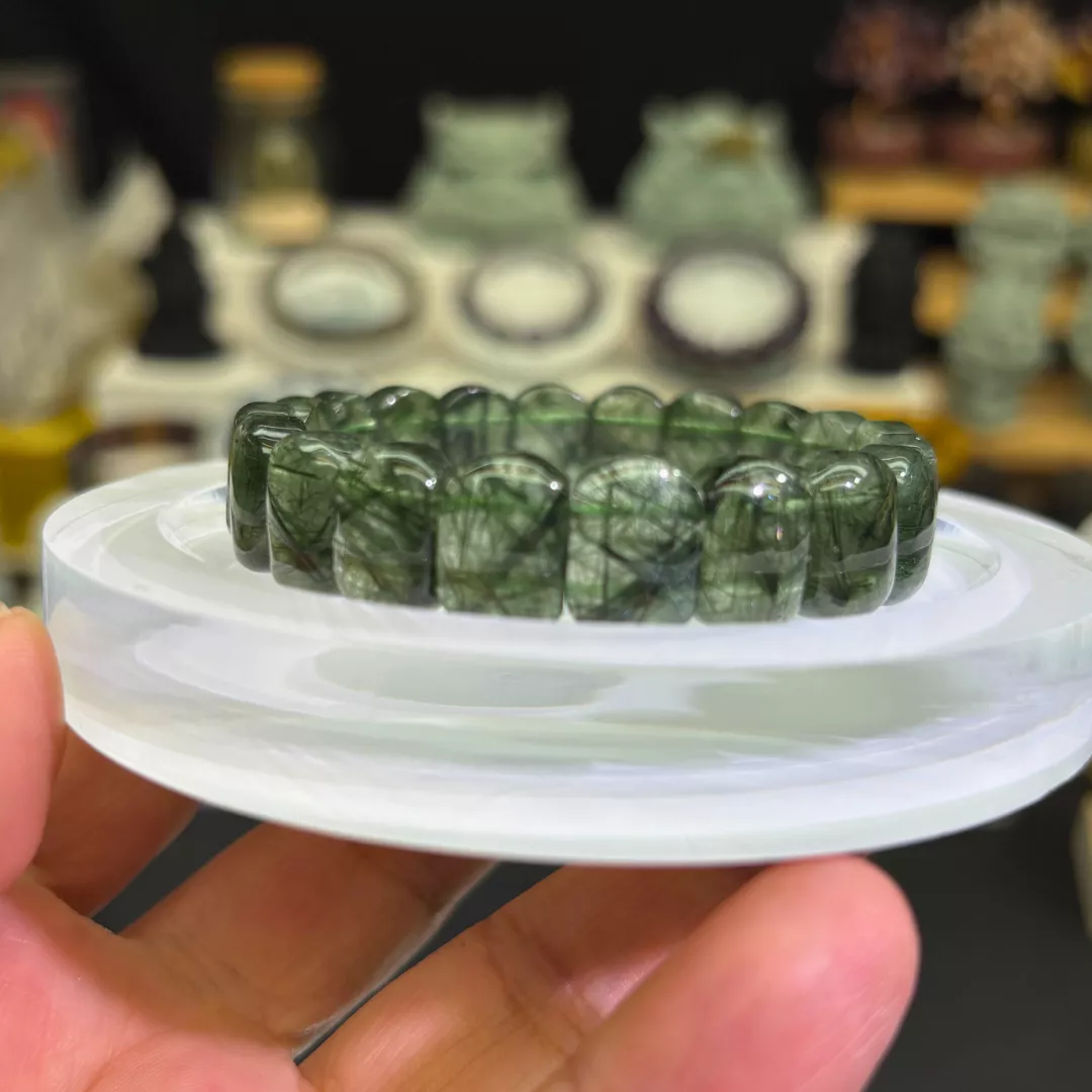 綠碧璽髮手排【SP0369】