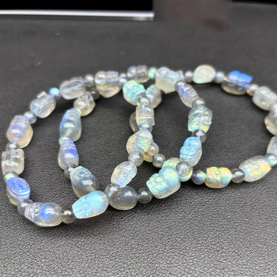 灰月光豼貅【SP0392】