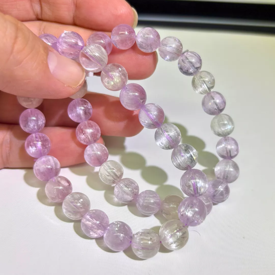 拉絲貓眼透體紫鋰輝【SP0396】