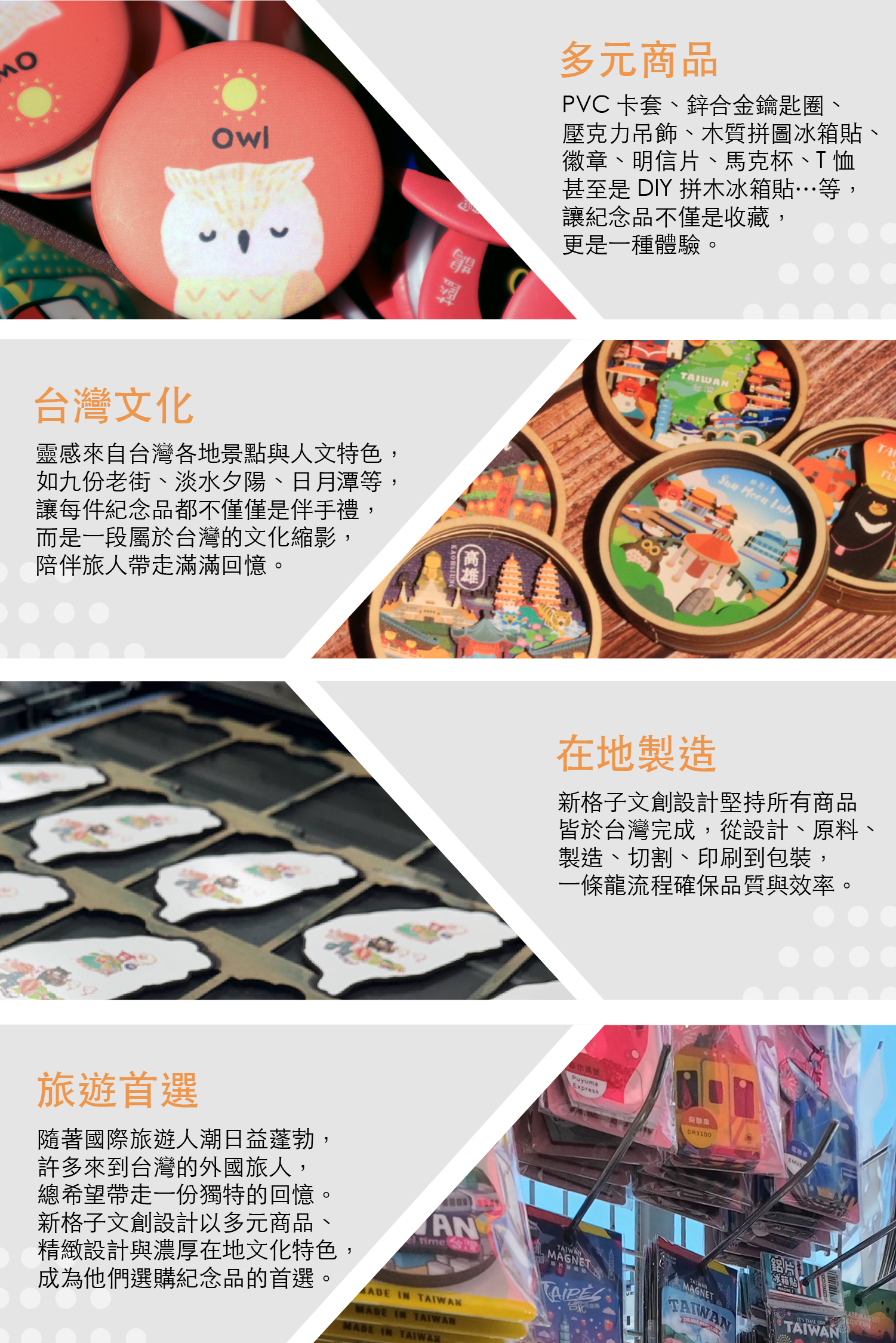 新格子商品特色