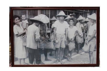 早期藺草編織袋