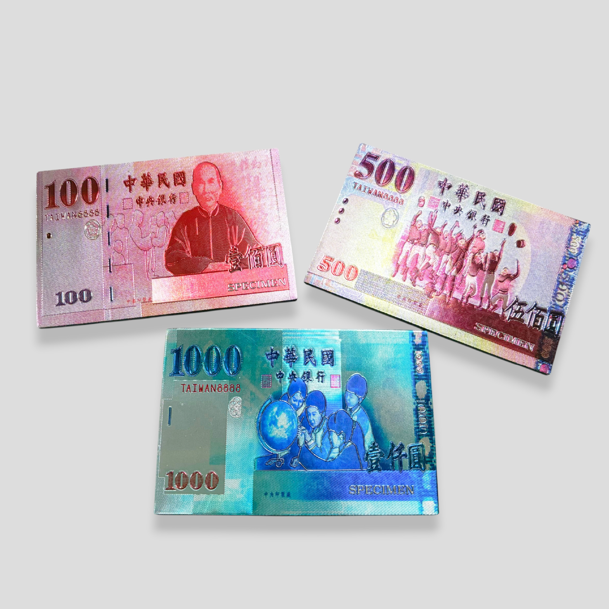 仿真鈔票磁鐵 台味收藏小物 台灣紀念品 台幣鈔票玩具 