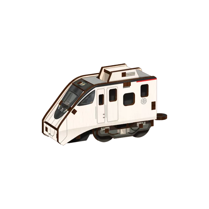 EMU3000 DIY火車拼木(多色)【臺鐵授權】｜DIY 3D Train Model