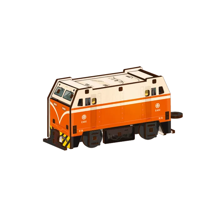 E400型機車頭 DIY火車拼木【臺鐵授權】｜E400 Locomotive Head DIY 3D Train Model